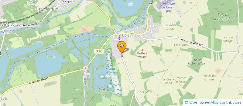 localisation de l'entreprise MONSIEUR MARCEL MARECHAL à MORET-LOING-ET-ORVANNE