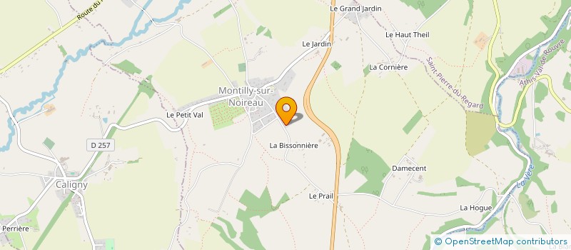 localisation de l'entreprise MONSIEUR MARCEL MARIE à MONTILLY-SUR-NOIREAU