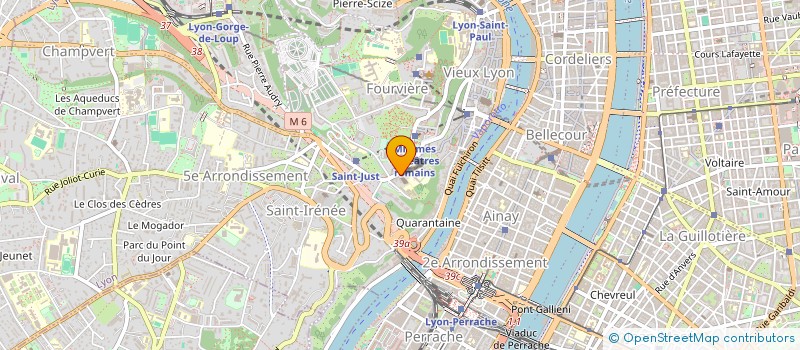 localisation de l'entreprise MONSIEUR MARCEL MARIOTTE-SAGARRA à LYON