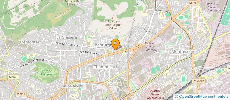 localisation de l'entreprise MONSIEUR MARCEL MARQUES  CLERMONT-FERRAND