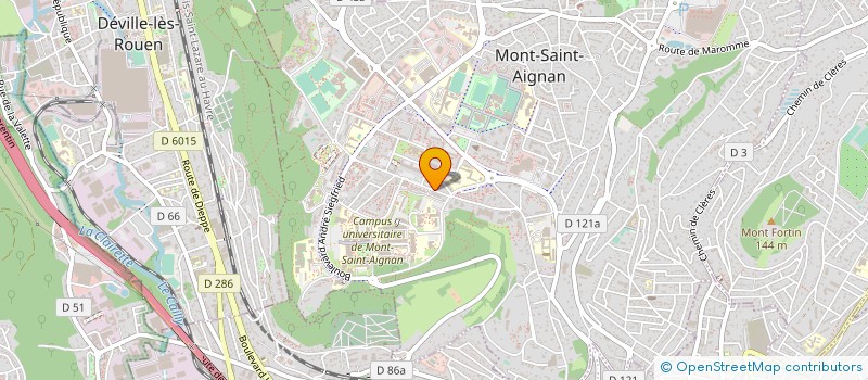 localisation de l'entreprise MONSIEUR MARCEL MARTIN à MONT-SAINT-AIGNAN