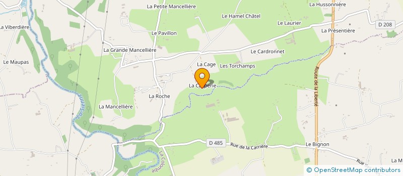 localisation de l'entreprise MONSIEUR MARCEL MARTIN à MONTBRAY