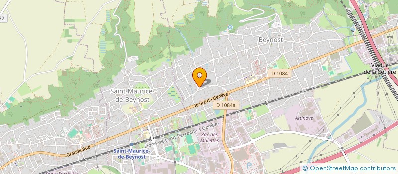 localisation de l'entreprise MONSIEUR MARCEL MARTINEZ à BEYNOST