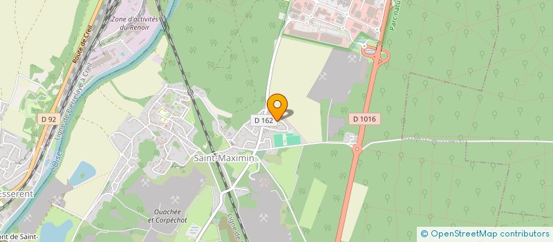 localisation de l'entreprise MONSIEUR MARCEL MASCRE  SAINT-MAXIMIN