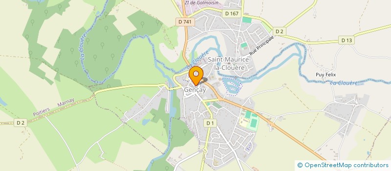 localisation de l'entreprise MONSIEUR MARCEL MASTEAU à MARNAY