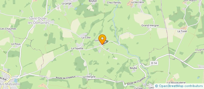 localisation de l'entreprise MONSIEUR MARCEL MATHURIN à SAINT-DIZIER-LES-DOMAINES