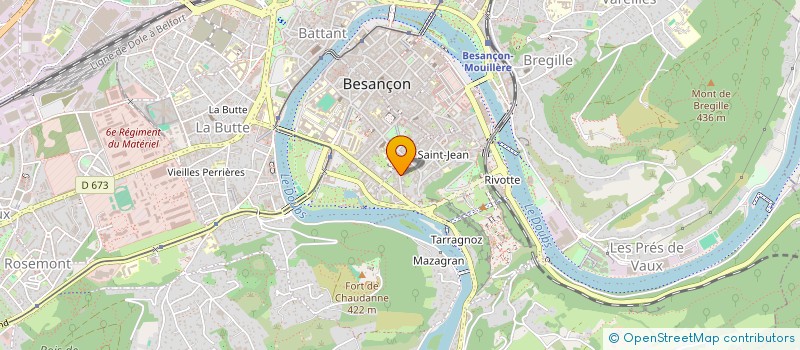localisation de l'entreprise MONSIEUR MARCEL MAUPIN à BESANCON