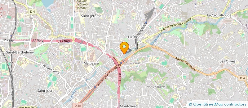 localisation de l'entreprise MONSIEUR MARCEL MBANGUE à MARSEILLE 13