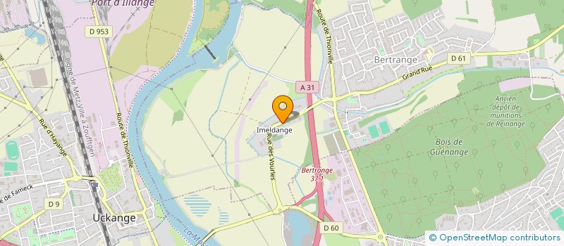 localisation de l'entreprise MONSIEUR MARCEL MELLINGER  BERTRANGE