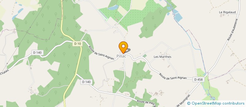 localisation de l'entreprise MONSIEUR MARCEL MERKES à AUBETERRE-SUR-DRONNE