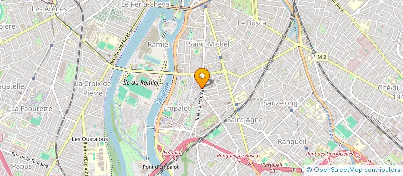 localisation de l'entreprise MONSIEUR MARCEL MERLY à TOULOUSE