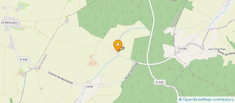 localisation de l'entreprise MONSIEUR MARCEL MEUNIER  RANDAN