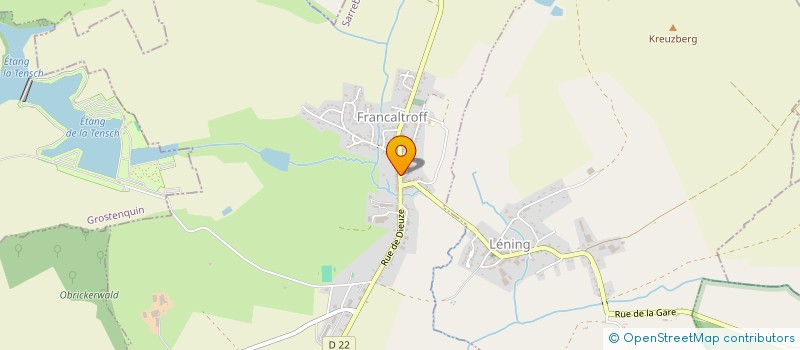 localisation de l'entreprise MONSIEUR MARCEL MICHEL  FRANCALTROFF