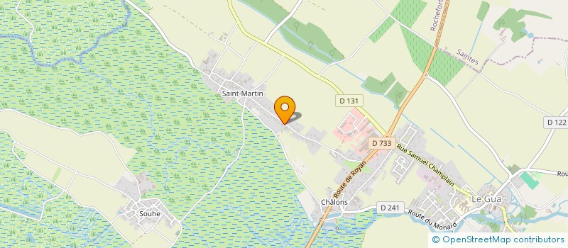 localisation de l'entreprise MONSIEUR MARCEL MICHELET à LE GUA