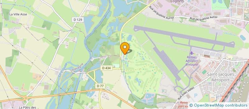 localisation de l'entreprise MONSIEUR MARCEL MICHELET  ST JACQUES DE LA LANDE