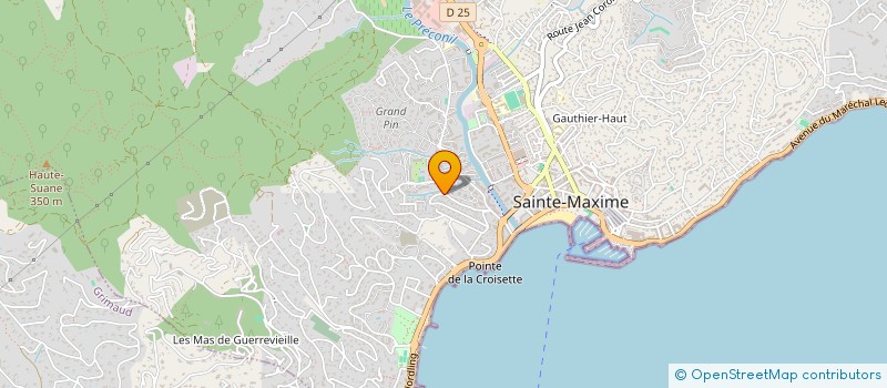 localisation de l'entreprise MONSIEUR MARCEL MIHAI à SAINTE-MAXIME