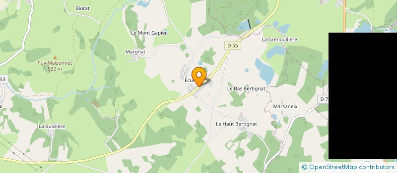 localisation de l'entreprise MONSIEUR MARCEL MIMON à SAINT-HILAIRE-LA-PLAINE