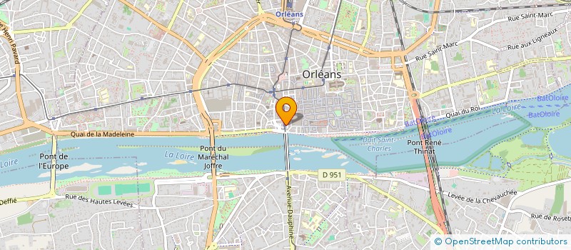 localisation de l'entreprise MONSIEUR MARCEL MONNOURY à ORLEANS