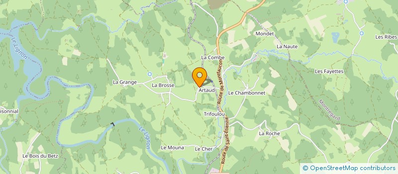 localisation de l'entreprise MONSIEUR MARCEL MONTELLIMARD à TENCE