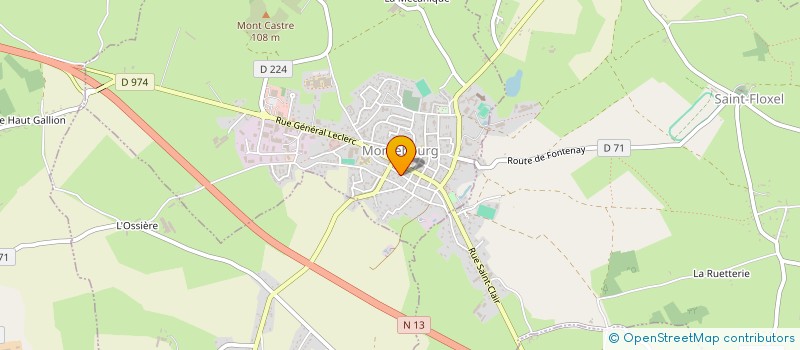 localisation de l'entreprise MONSIEUR MARCEL MORISSET  MONTEBOURG