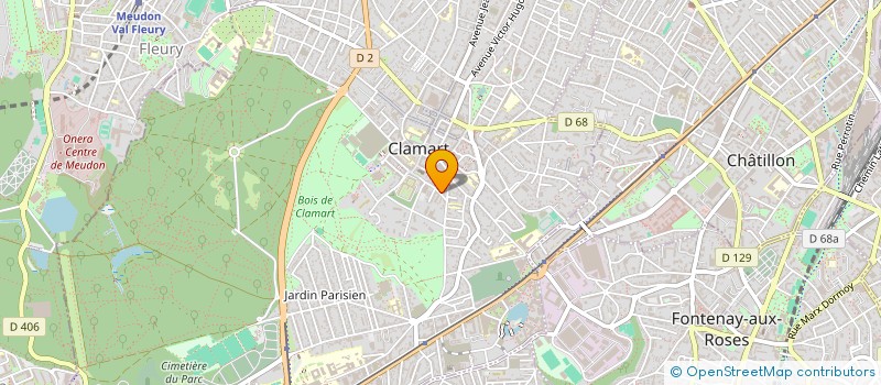 localisation de l'entreprise MONSIEUR MARCEL MOTCO à CLAMART