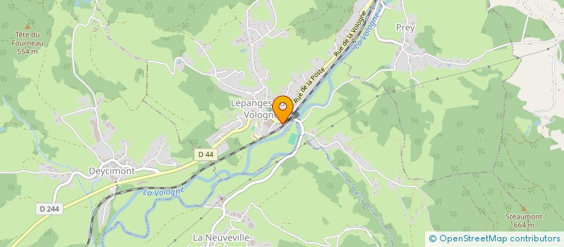 localisation de l'entreprise MONSIEUR MARCEL MOULIN  LES POULIERES