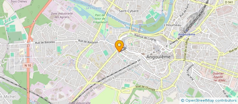 localisation de l'entreprise MONSIEUR MARCEL MOUSNIER à ANGOULEME