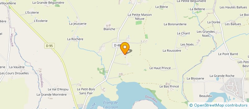 localisation de l'entreprise MONSIEUR MARCEL MOUSSAULT  MOULINS