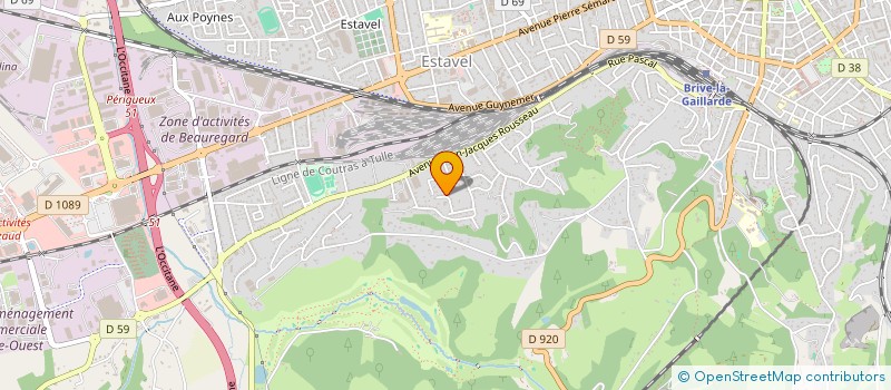 localisation de l'entreprise MONSIEUR MARCEL MOUTON à BRIVE-LA-GAILLARDE