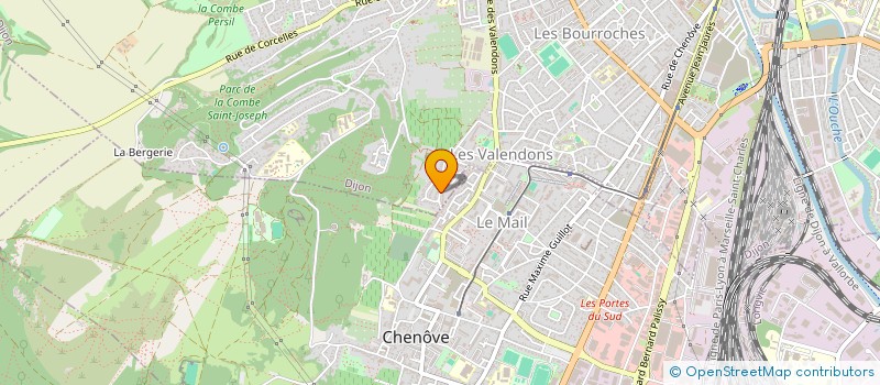localisation de l'entreprise MONSIEUR MARCEL MULENDA MWEMBO à DIJON