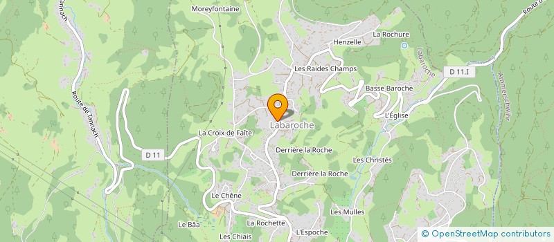 localisation de l'entreprise MONSIEUR MARCEL MUNIER  LABAROCHE