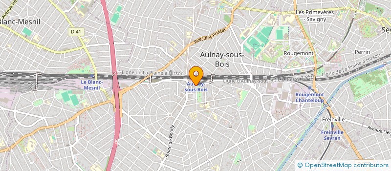localisation de l'entreprise MONSIEUR MARCEL NAJAR à AULNAY-SOUS-BOIS