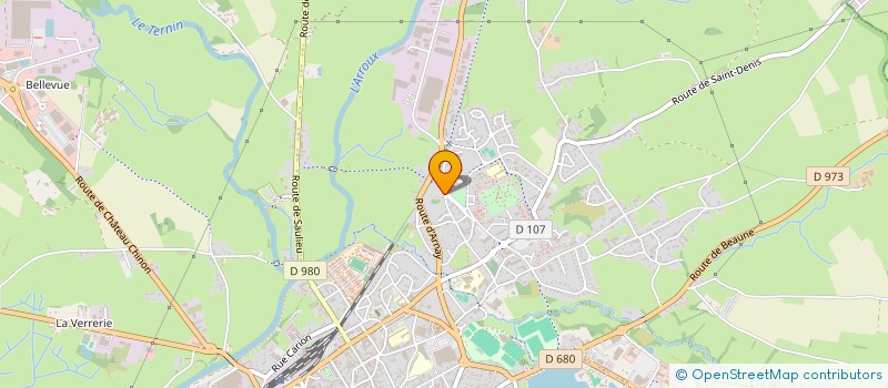 localisation de l'entreprise MONSIEUR MARCEL NAJJAR  AUTUN