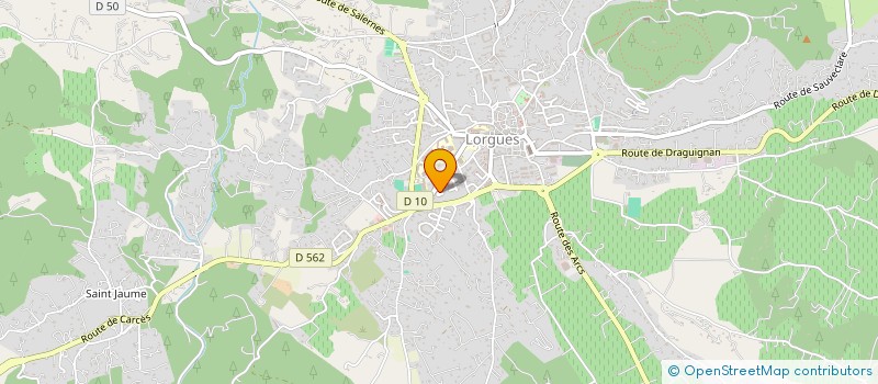 localisation de l'entreprise MONSIEUR MARCEL NASI  LORGUES