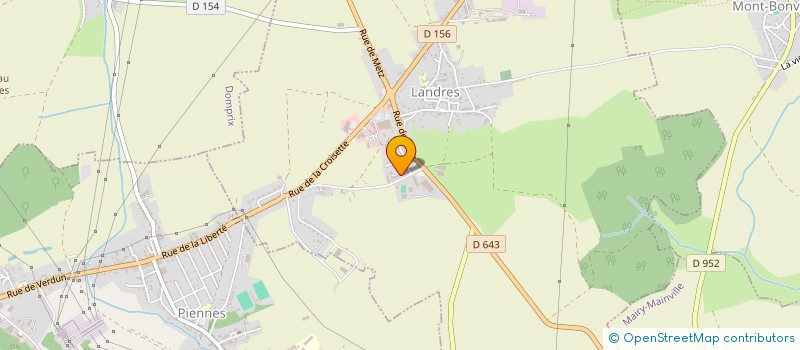 localisation de l'entreprise MONSIEUR MARCEL NENNO  LANDRES