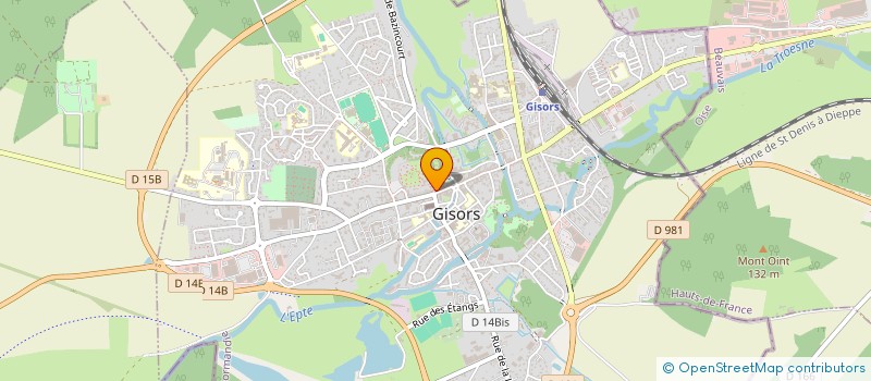 localisation de l'entreprise MONSIEUR MARCEL NJEUNGA NJOUNDA  GISORS