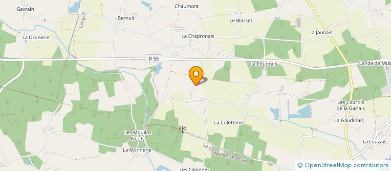 localisation de l'entreprise MONSIEUR MARCEL NOEL à LANGON