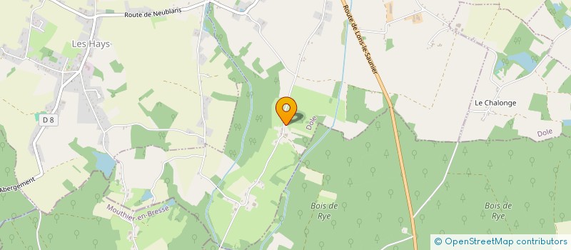 localisation de l'entreprise MONSIEUR MARCEL NOIROT  LES ESSARDS-TAIGNEVAUX