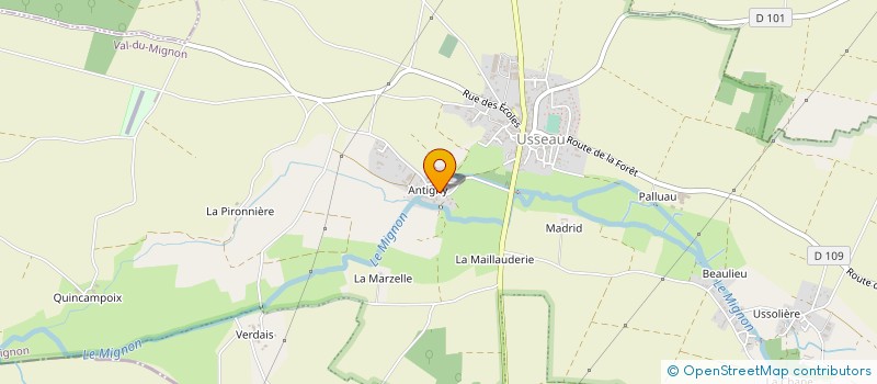 localisation de l'entreprise MONSIEUR MARCEL NOQUET à VAL-DU-MIGNON