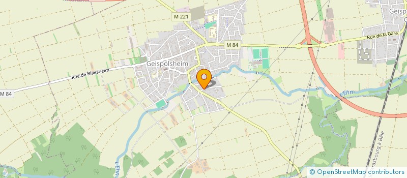 localisation de l'entreprise MONSIEUR MARCEL NUSS  GEISPOLSHEIM