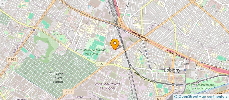 localisation de l'entreprise MONSIEUR MARCEL OCHISOR  BOBIGNY