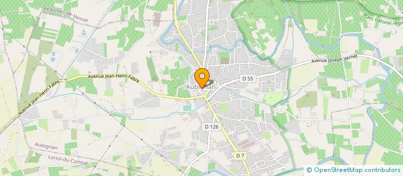 localisation de l'entreprise MONSIEUR MARCEL ODIN  AUBIGNAN