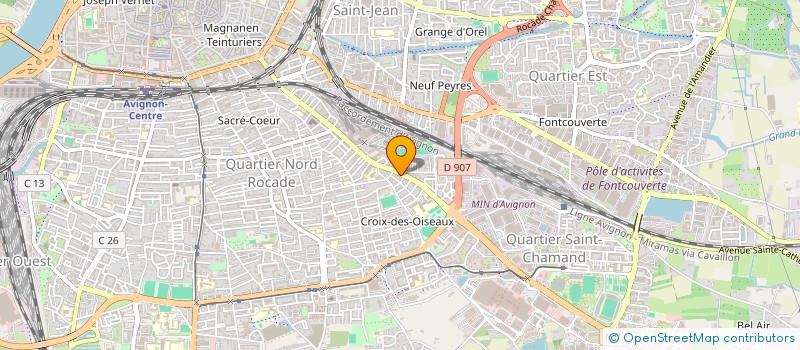 localisation de l'entreprise MONSIEUR MARCEL OGER à AVIGNON
