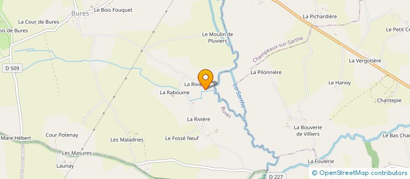 localisation de l'entreprise MONSIEUR MARCEL ORY à BURES