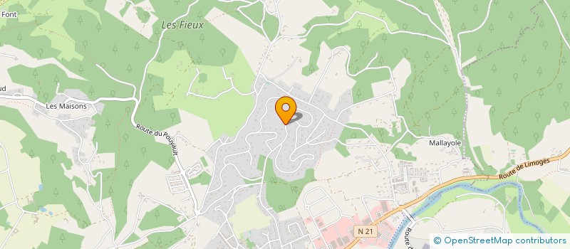 localisation de l'entreprise MONSIEUR MARCEL PAJOT à TRELISSAC
