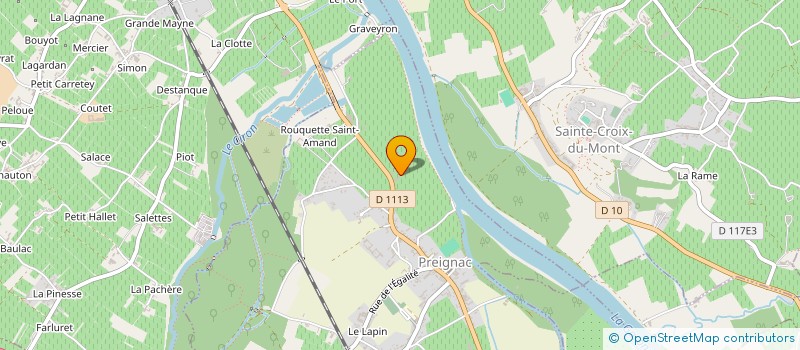 localisation de l'entreprise MONSIEUR MARCEL PALACIN à PREIGNAC