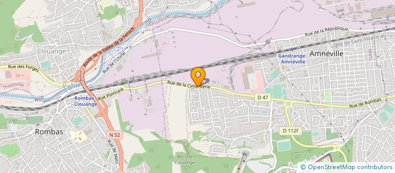 localisation de l'entreprise MONSIEUR MARCEL PAQUET  AMNEVILLE