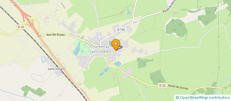 localisation de l'entreprise MONSIEUR MARCEL PAQUIN à CHANTENAY-SAINT-IMBERT