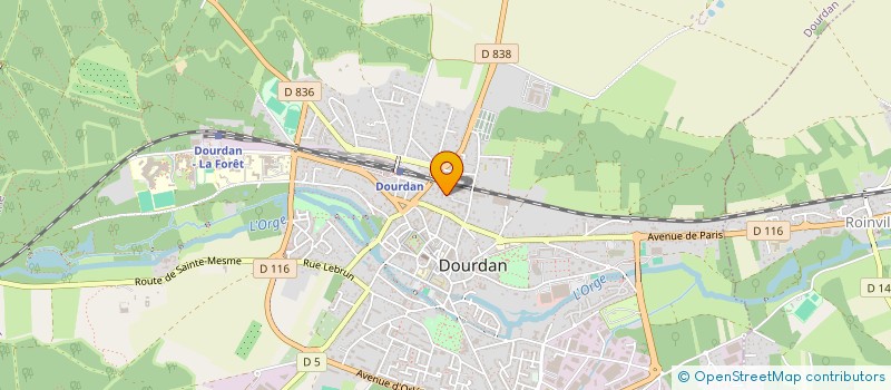 localisation de l'entreprise MONSIEUR MARCEL PARA à DOURDAN