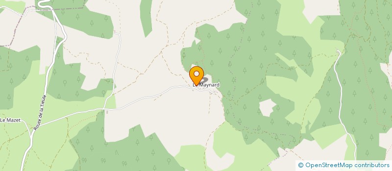 localisation de l'entreprise MONSIEUR MARCEL PARAYRE  LA CANOURGUE